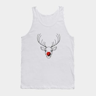 Rudolph - Minimal Retro Tank Top